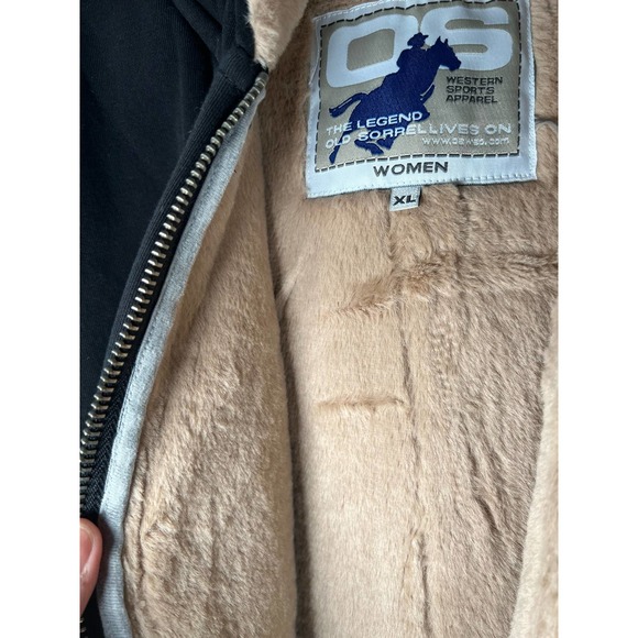 Old Sorrel Western Sports OSWSA “Susie” Teddyjacket XL $230 - Picture 5 of 12